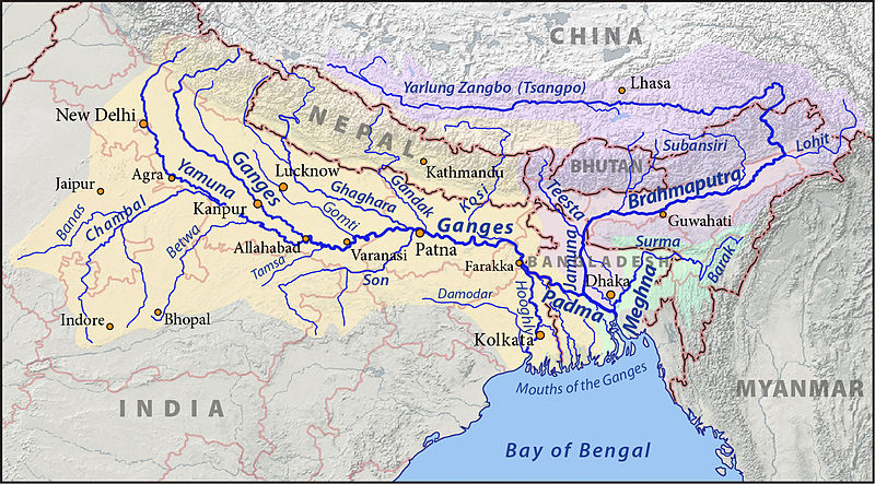 Ganges river